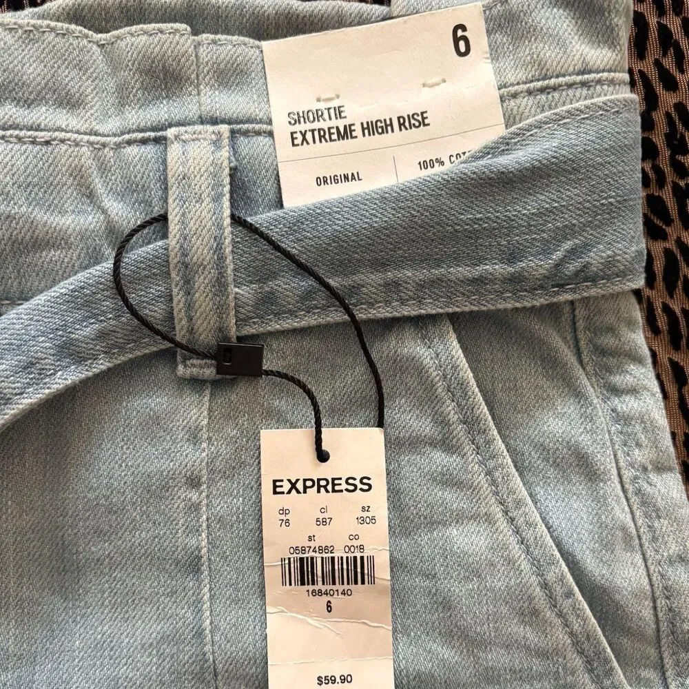 Express Women's Blue Shorts